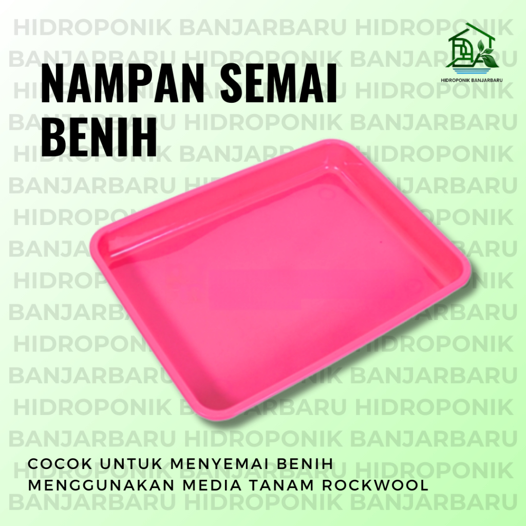 NAMPAN ALAS SEMAI BENIH BIBIT TANAMAN HIDROPONIK