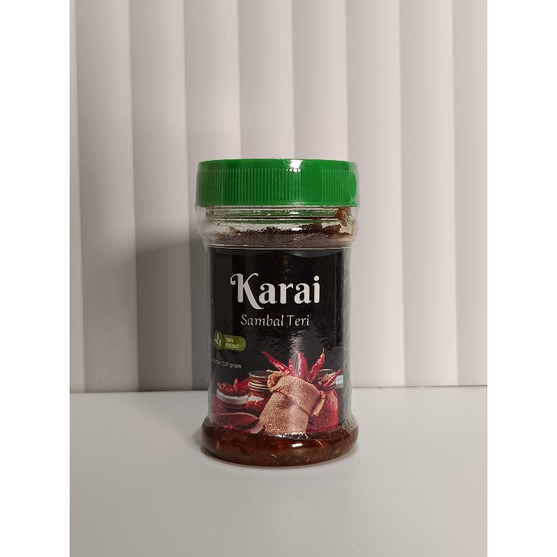 

Karai Sambal Teri pedas medium