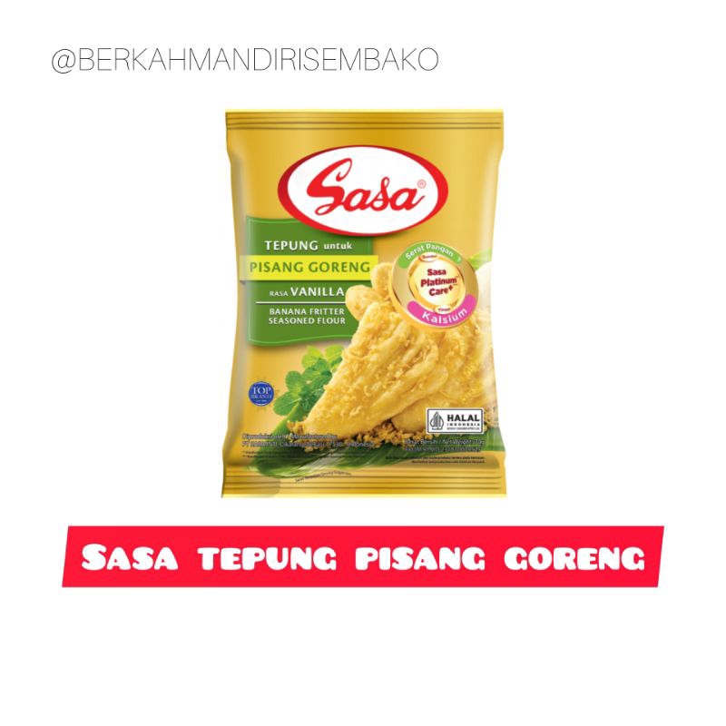

Sasa tepung pisang goreng 70 gram