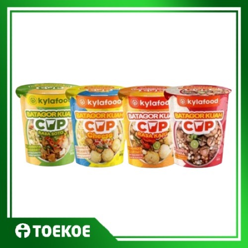 

TOEKOE Kyla Food Batagor Kuah Cup Original Soto Keju Kari 90gr