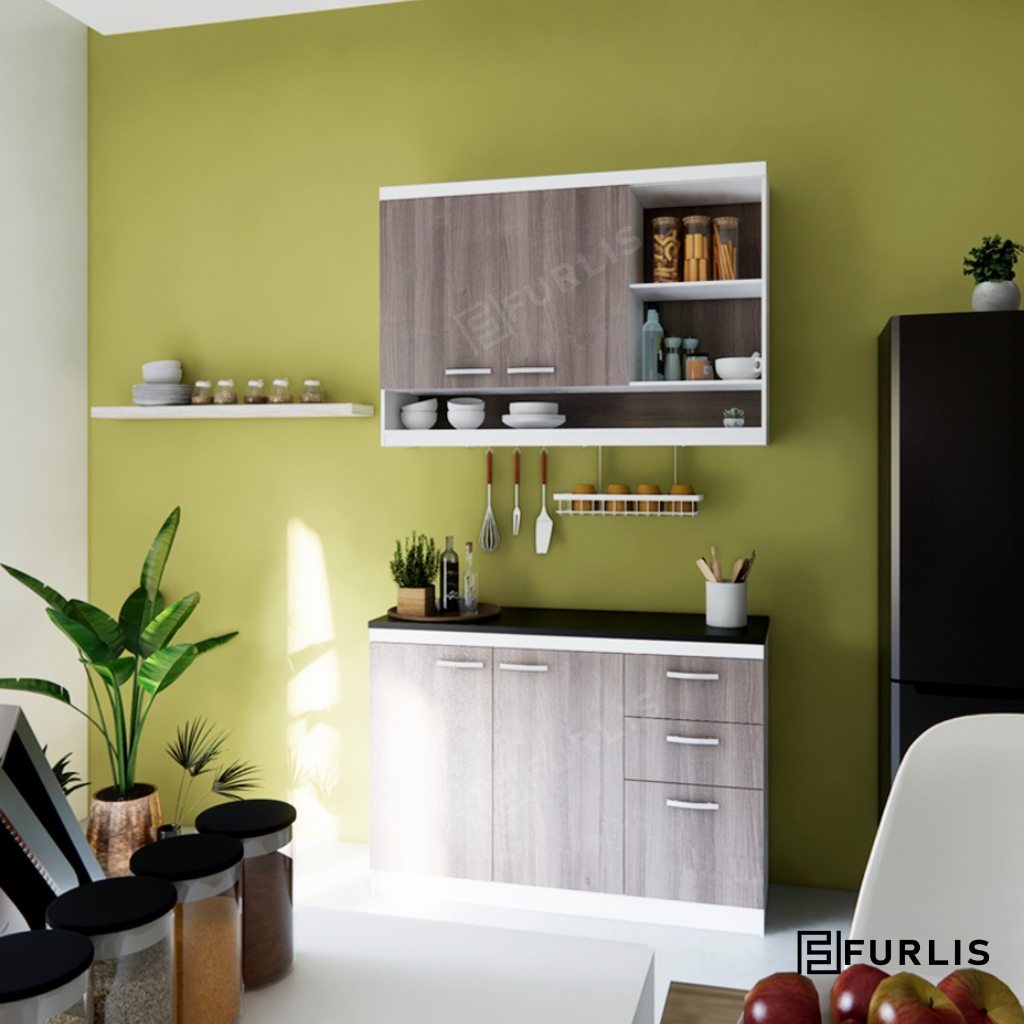 Kitchen Set 2 Pintu / Lemari Gantung / Lemari Dapur / Lemari Atas Minimalis / Rak Dapur Minimalis / 