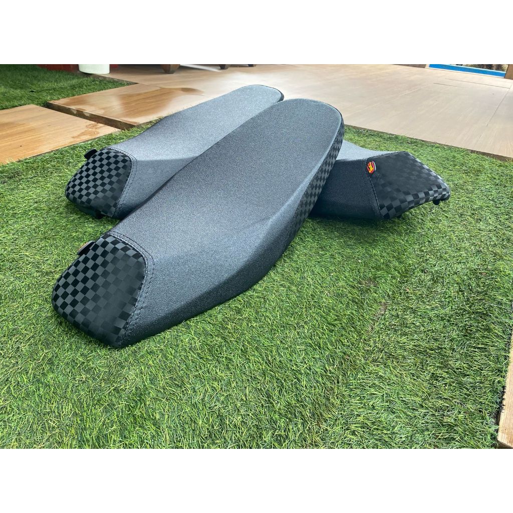 Jok jupiter mx old - mx new model road race kulit  bahan amplas