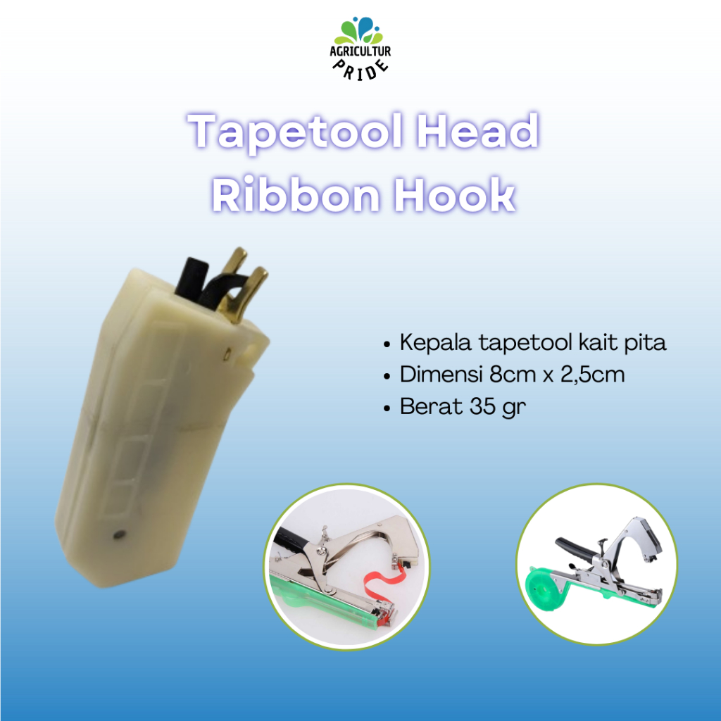 Sparepart Kepala Tapetool Head Ribbon Hook – Pengganti Head Alat Tapetool Petani