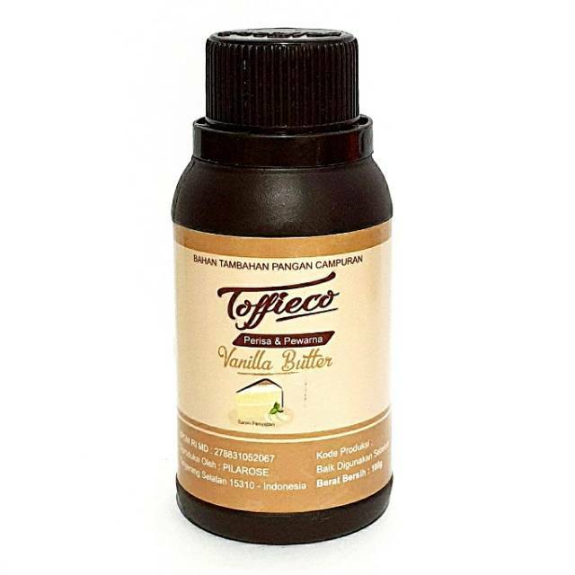 

TOFFIECO VANILLA BUTTER KEMASAN BOTOL 100 ML
