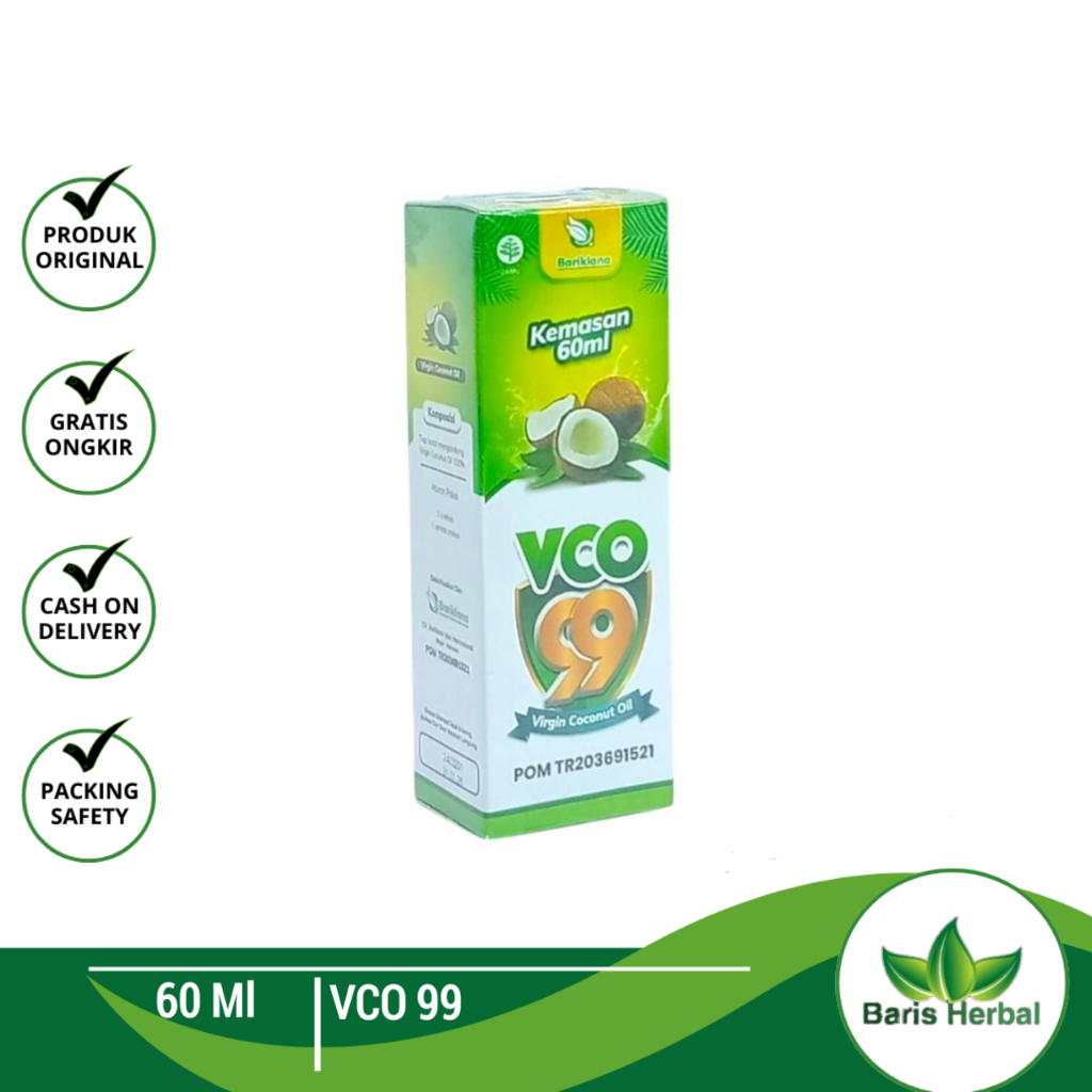 

VCO 99 Virgin Coconut Oil 60ml