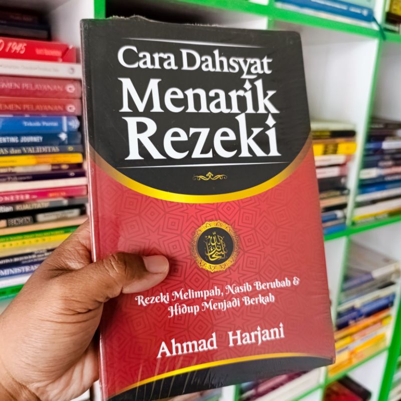 (ORI) buku cara dahsyat menarik Rezeki - Ahmad harjani