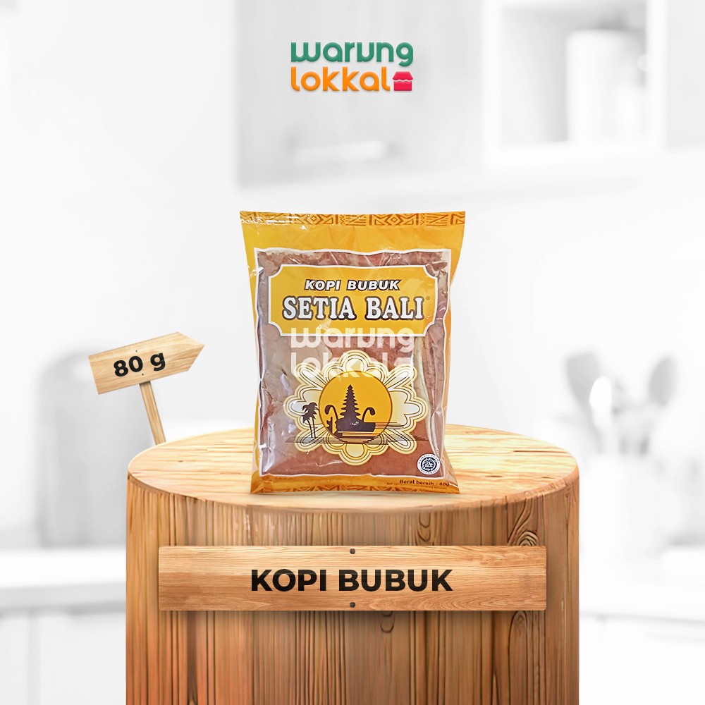 

Setia Bali Kopi Bubuk 80g - Warung Lokkal