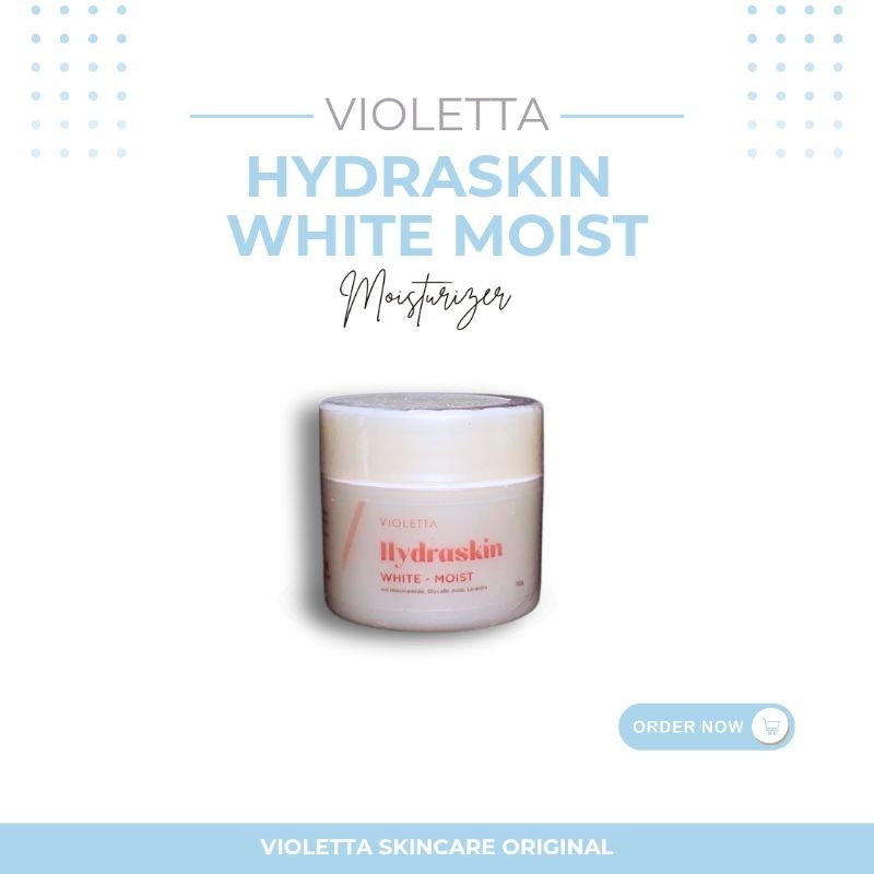 (100% ORI) VIOLETTA HYDRASKIN WHITE MOIST - dr. Soraya Devi Skincare