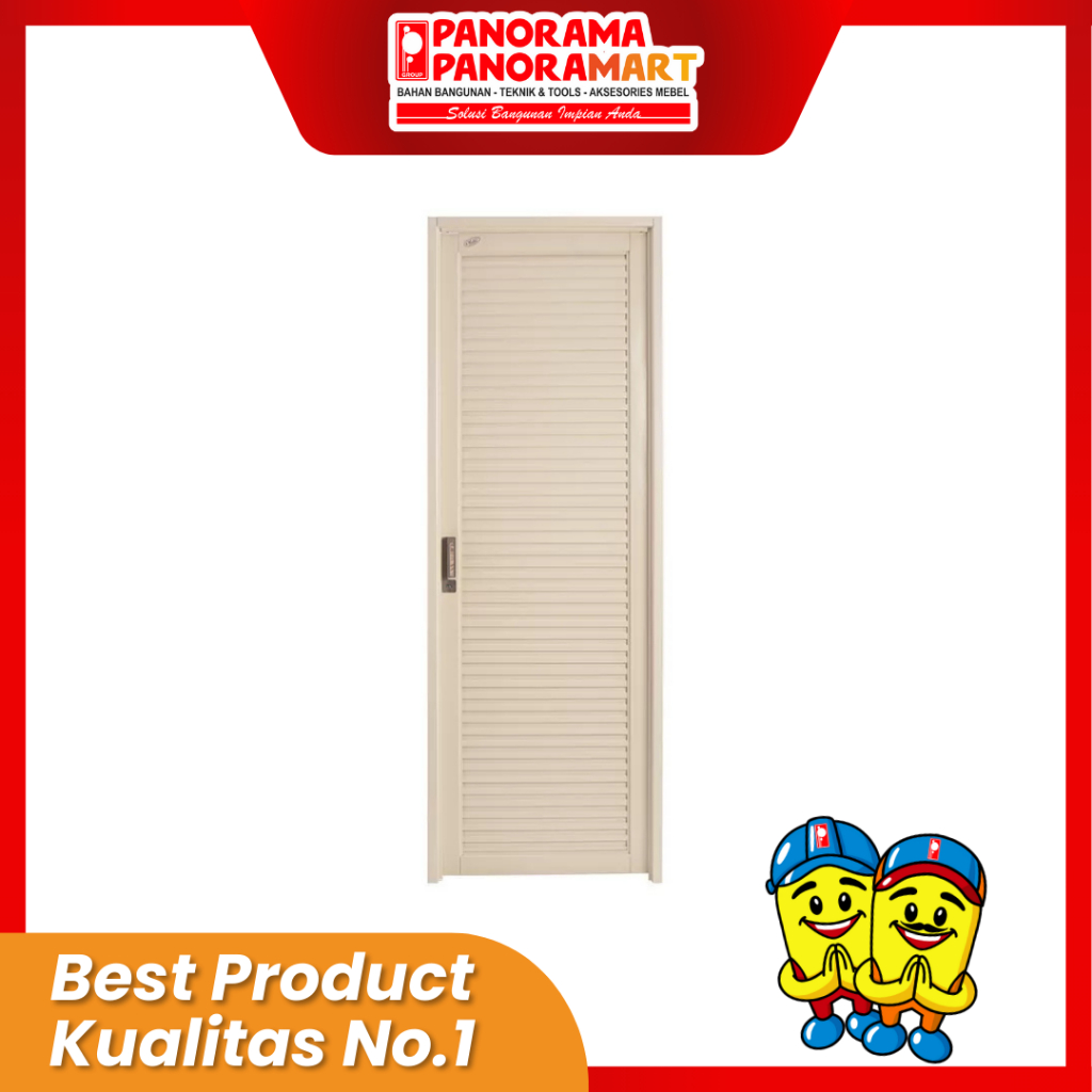 PINTU ALM WKD WADJA PD 70 X 200 / PINTU ALUMUNIUM / PINTU KAMAR MANDI