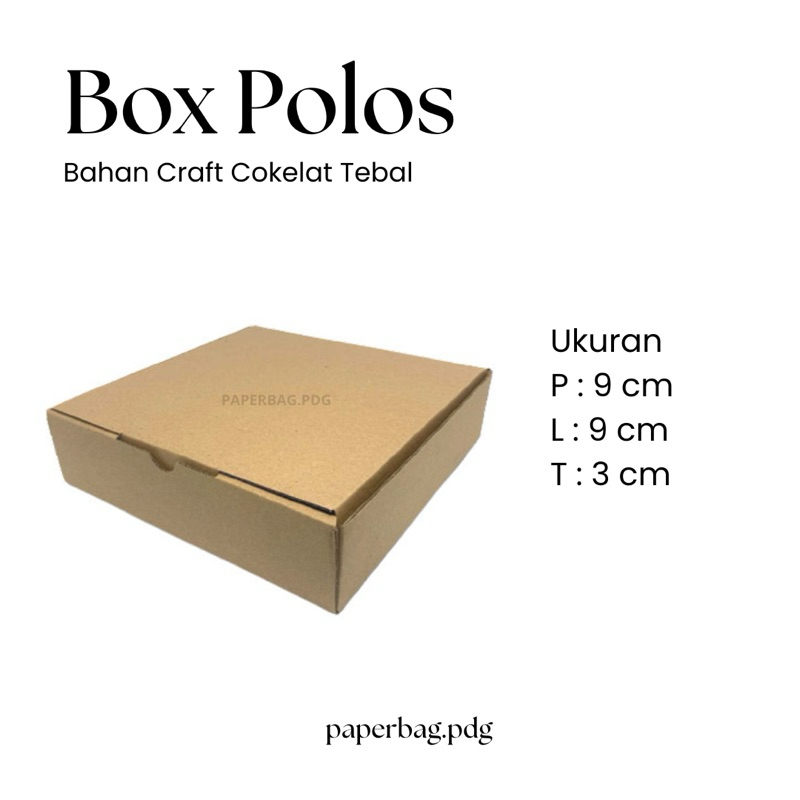 

Kardus box 9x9x3 cm | dusbox dus packing kardus box Die Cut & Easy Usage | Box Pizza | Dus gelang | box sumatera barat | packaging padang