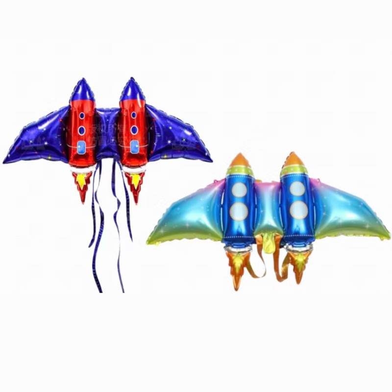 Balon Foil Sayap Roket