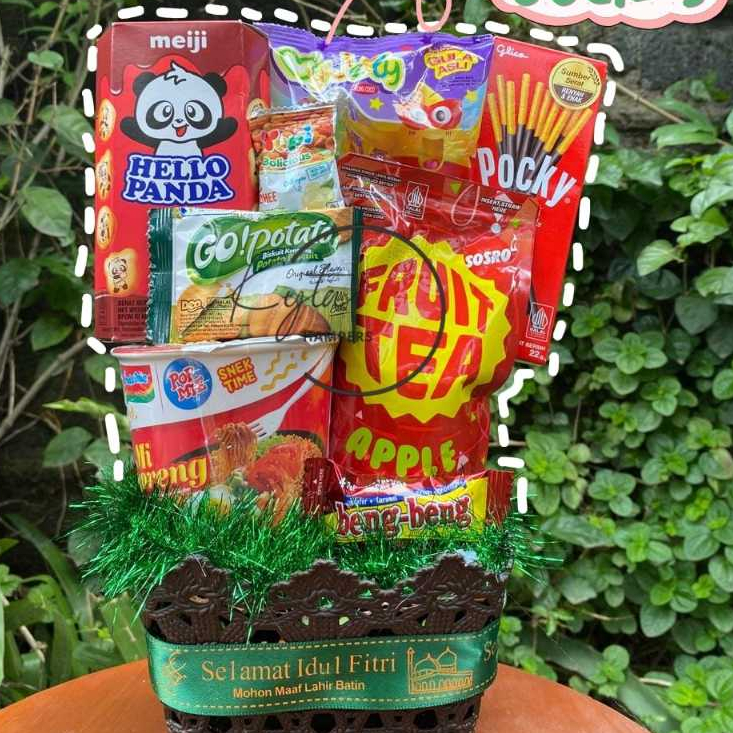 

PARCEL 3 ANAK IDUL FITRI LEBARAN / HAMPERS BOCIL SUPER MURAH BANDUNG / AMPAU LEBARAN