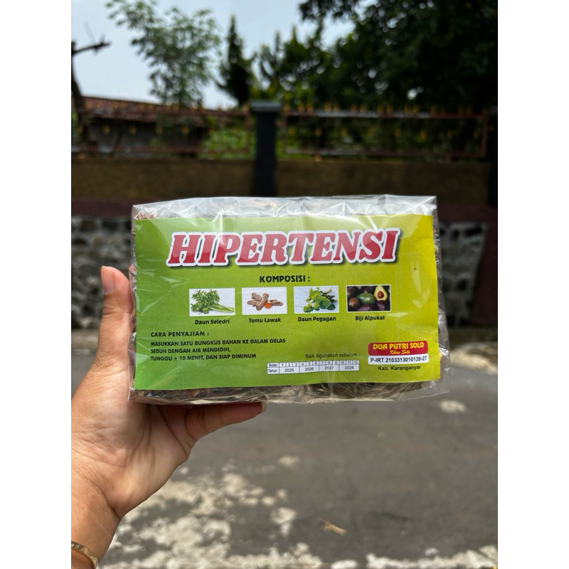 

WEDANG HIPERTENSI ISI 10pcs