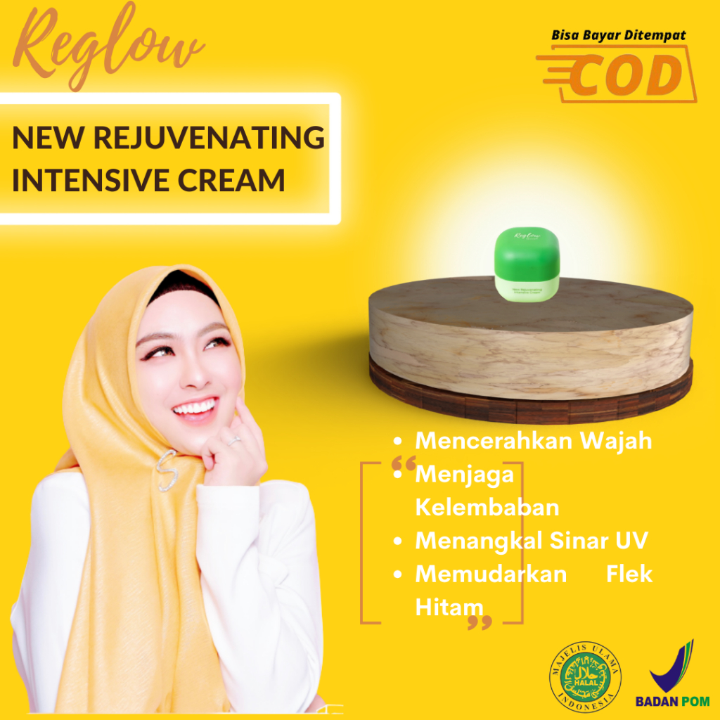 Cream Reglow Rejuvenating Intensif Cream Reglow Skincare Krim Wajah Reglow