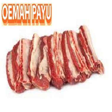 

Daging AUS Meat Iga Sapi - 1kg - Meat By Oemahpayu