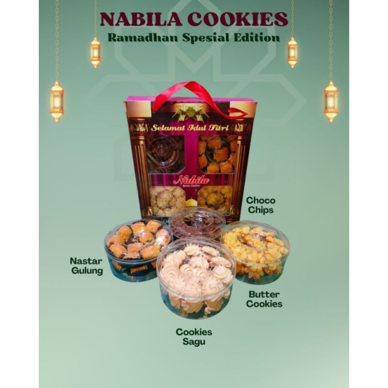 

Nabila cookies 4set lebaran cookies