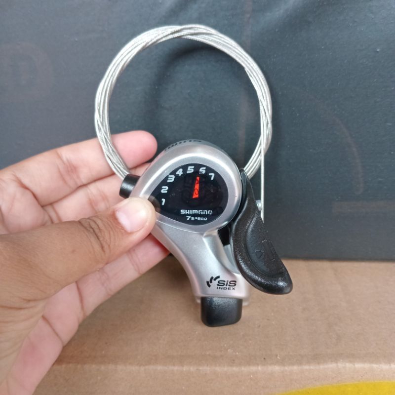Shifter Shimano 7 Speed TX50 - 7R Operan Gigi Sepeda Lipat Shimano