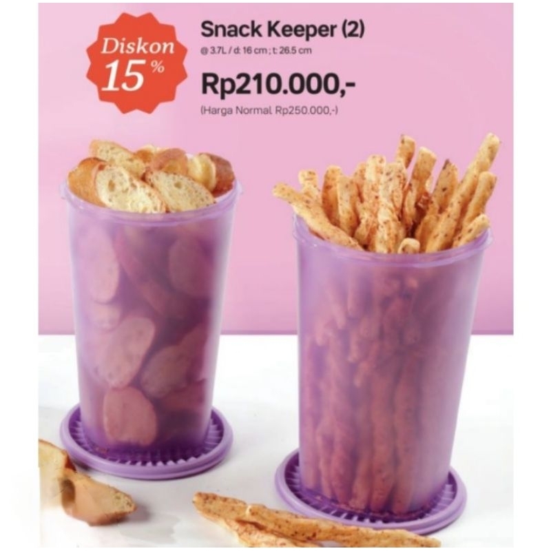 Aneka toples lebaran Tupperware