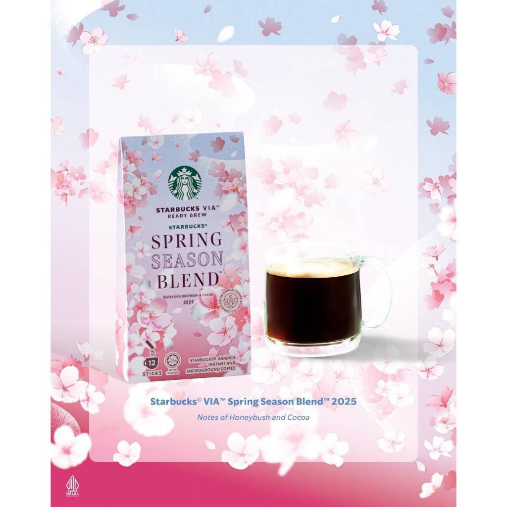 

STARBUCKS Seasonal Blend Coffee Bean (Spring/Summer/Autumn/Winter) Spring Tribute Blend 250 gram