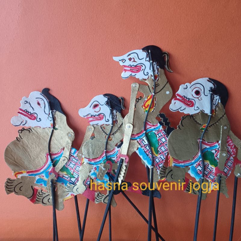 WAYANG KULIT KARAKTER PUNOKAWAN MINI MAINAN
