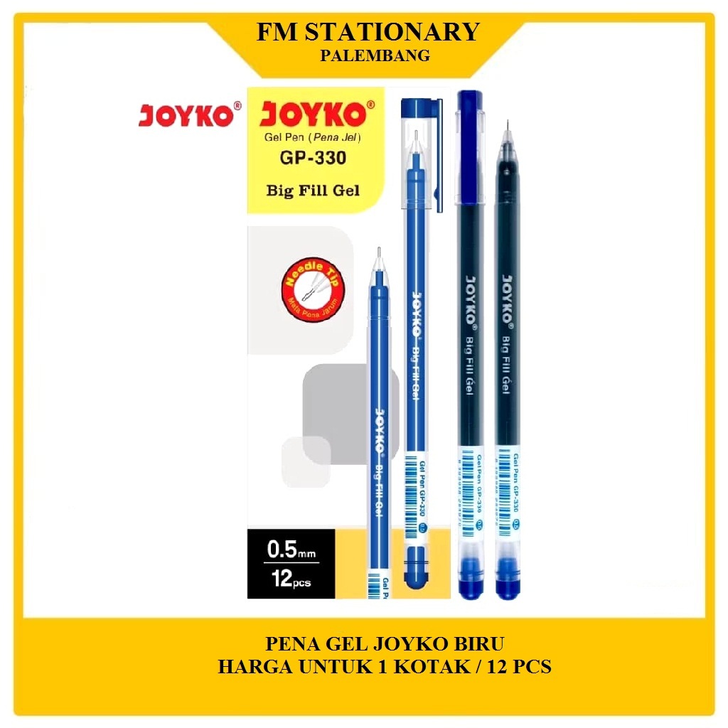 

PENA GEL / GEL PEN GP-330 BIRU