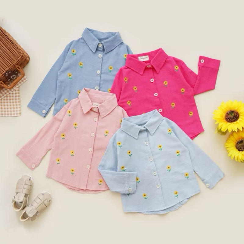 Sunny Shirt KALUNAKU Kemeja Anak Perempuan