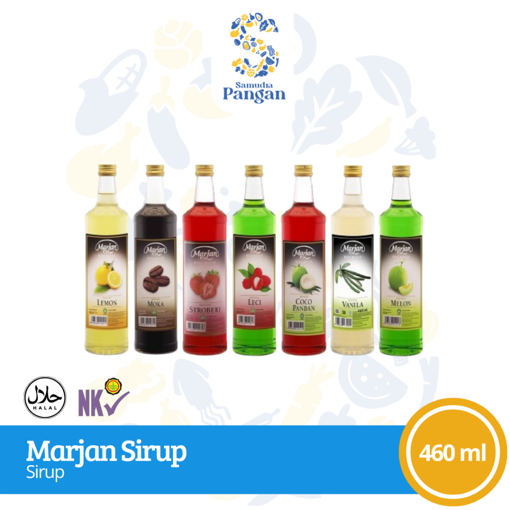 

Sirup Marjan Aneka Rasa 460 ml