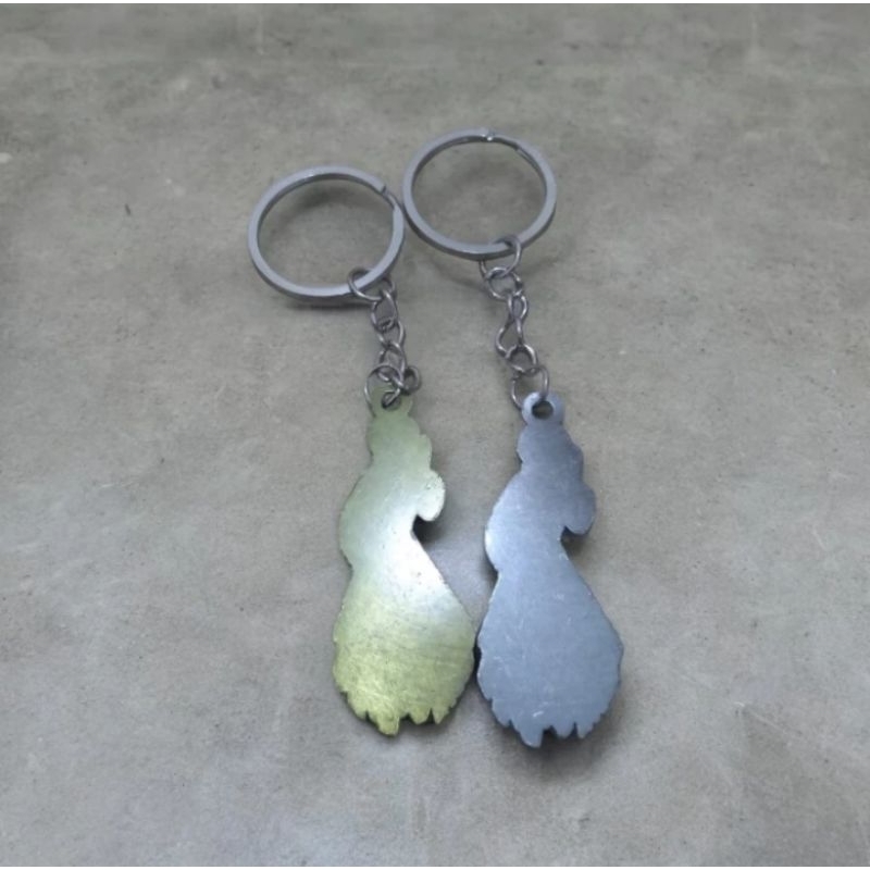 Gantungan Kunci Metal KORONKA YESUS KERAHIMAN ILAHI