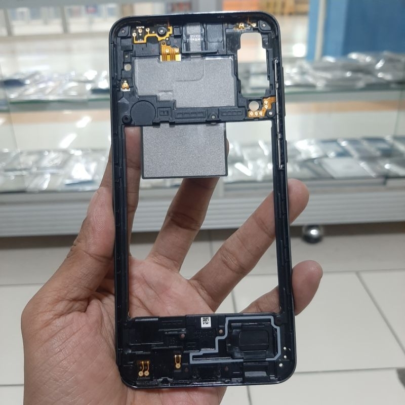 Bezel Casing Backdoor Set Samsung A50S Original Copotan