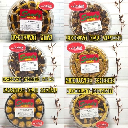 

Sandy Cookies Special (Merah) ORDER BACA DESKRIPSI PRODUK