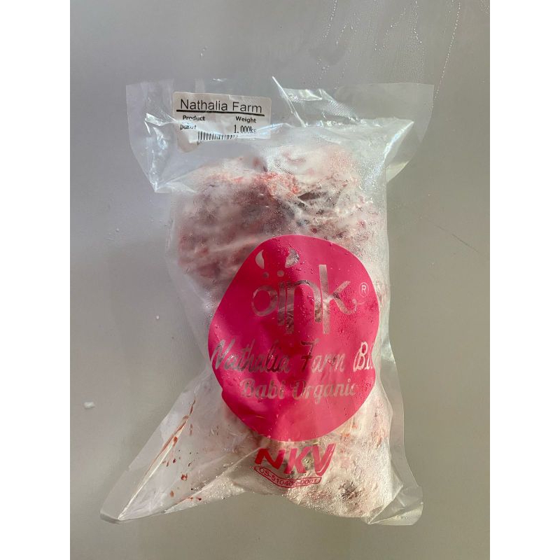 

Bakut Babi Organik - Tulang Punggung Babi 1 Kg