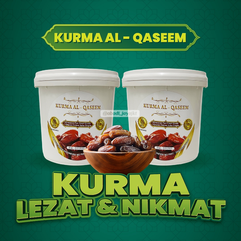 

(AJ) KURMA AL QASEEM 720 GRAM EMBER