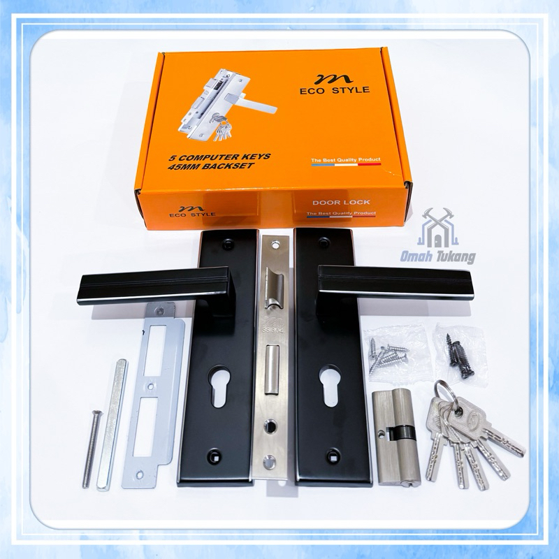 Gardenglories Muller 1 Set Handle Pintu Besar Tanggung / Handle + Body Pintu Besar