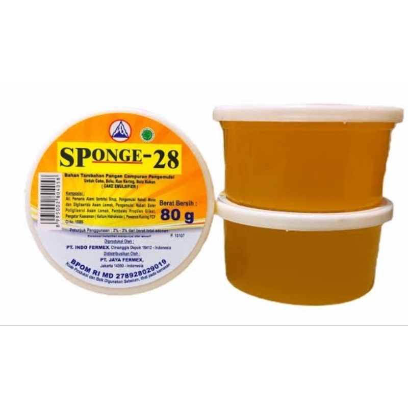 

Sponge 28/sp/baking powder/selasih cap nona