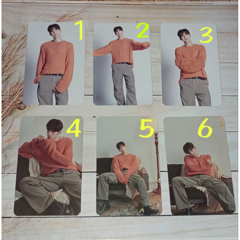 Official photocard Cha Eun Woo Starry Caravan
