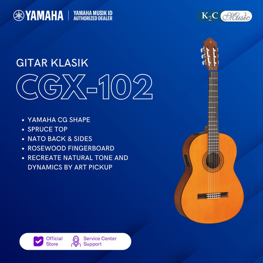 Yamaha CGX102 Gitar Klasik Elektrik