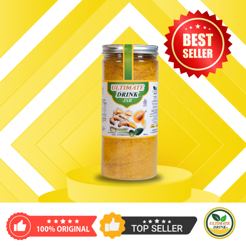 

ULTIMATE DRINK - JSR Minuman Jahe Campuran Serbuk Minuman Kunyit Minuman Herbal