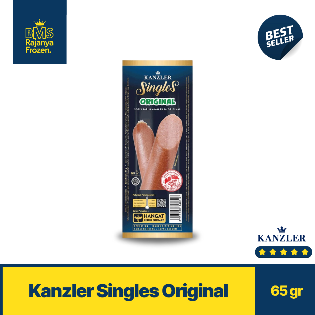 

Kanzler Singles Original 65gr I Siap Saji Bisa Langsung Dimakan