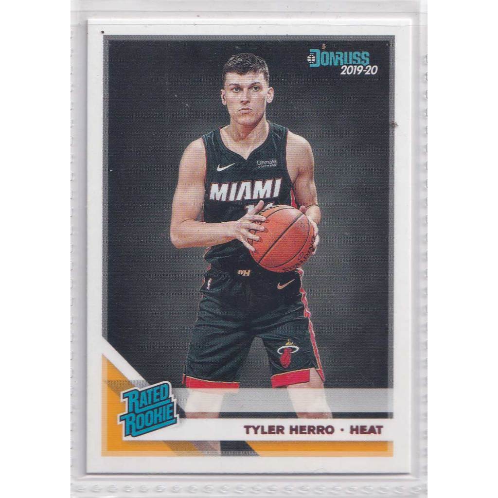 2019-20 Panini Donruss #212 Rated Rookie Tyler Herro RC