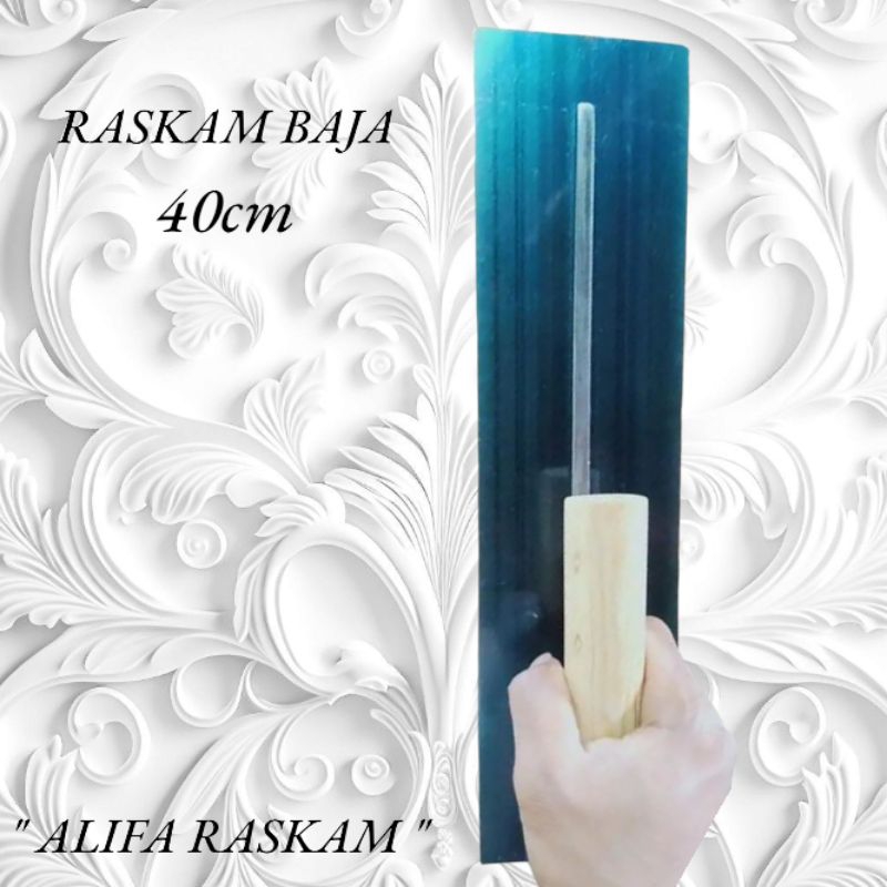 RASKAM BANDUNG PLAT BAJA 40cm