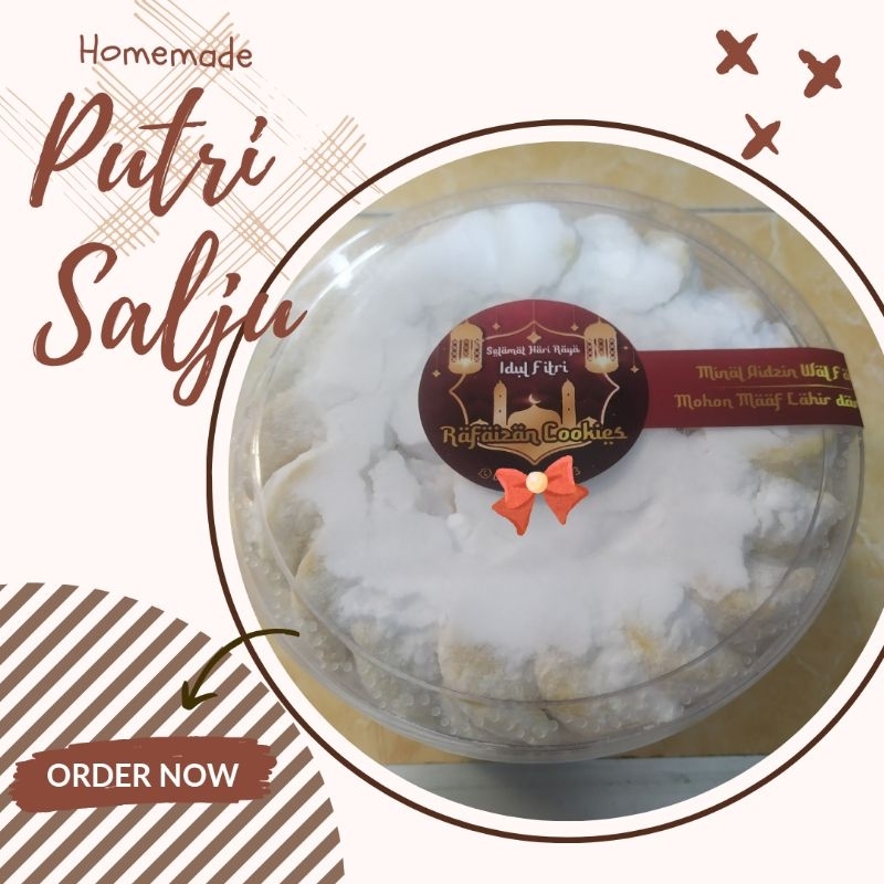 

RS - Kue Kering Putri Salju/Kue Kering/Kue Lebaran/ Hampers/Putri Salju