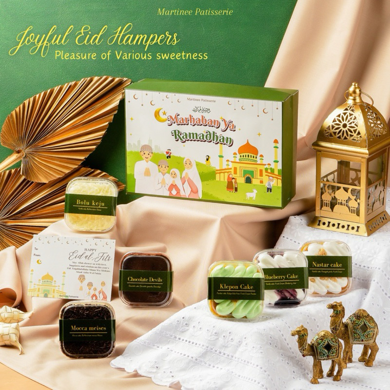 

[READY] Joyful Mini dessertbox hampers idul fitri lebaran eid mubarak | Joyful Mini Dessertbox 4in1 dan 6in1 Hampers