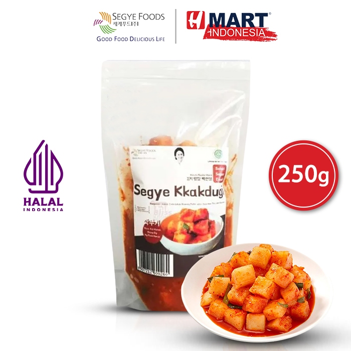 

Segye Kimchi Kkakdugi Ready to Eat - Rasa Asli Korea 250g