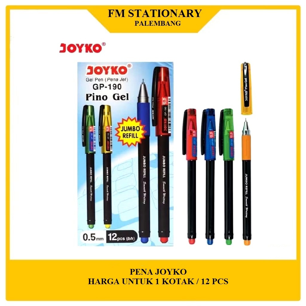 

Pena Pino Gel Pen Joyko GP-190 /lusin