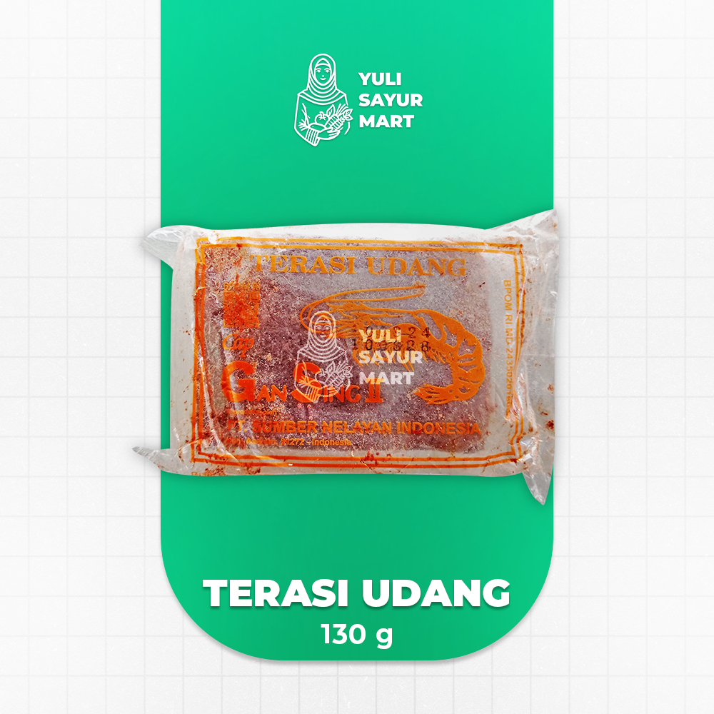 

Terasi Udang Gan Sing II 130g - Yuli Sayur Mart