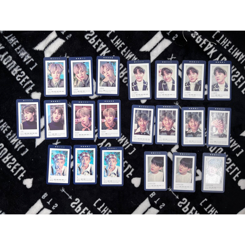 [siap kirim / ready stock] bts guest card 5th muster namjoon jimin jin suga taehyung jhope jungkook 