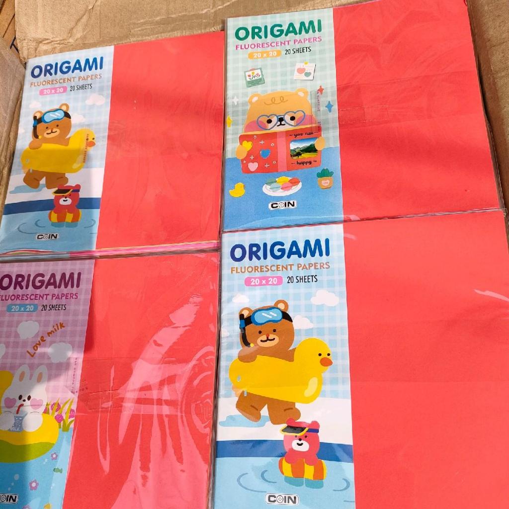 

1pak Kertas Lipat Origami 20x20, Kertas Lipat Murah Grosir