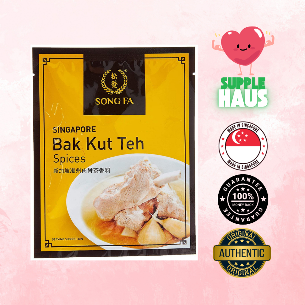 Song Fa Bak Kua Teh Singapore / Bumbu Song Fa Bakut Teh 30gr