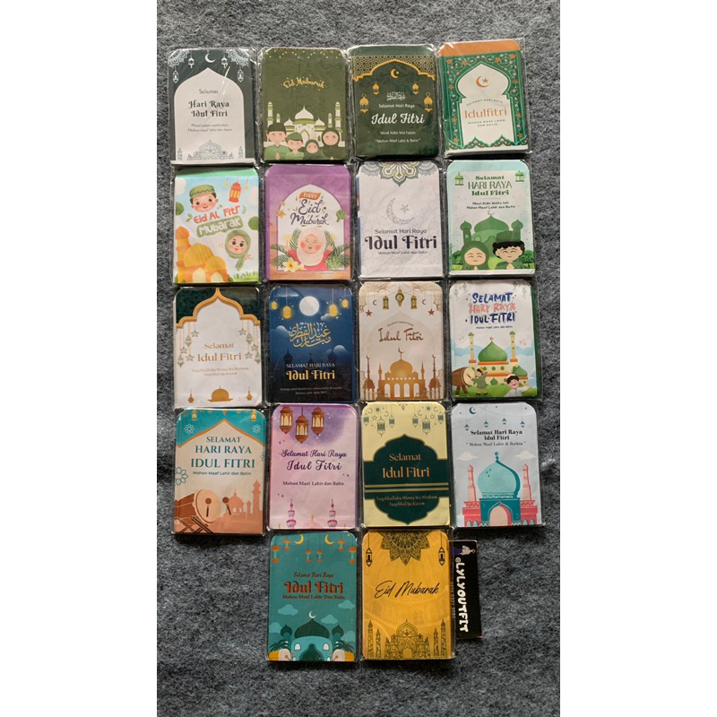 

Amplop lebaran Ukuran small (9x5,5cm) uang dilipat 2x