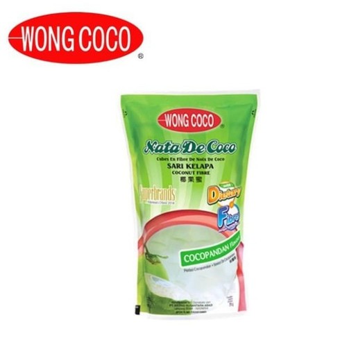 

Wong Coco Nata De Coco Sari Kelapa Pouch 360gr
